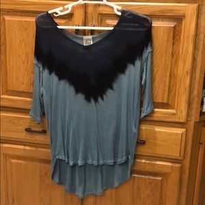 free people tie dye top